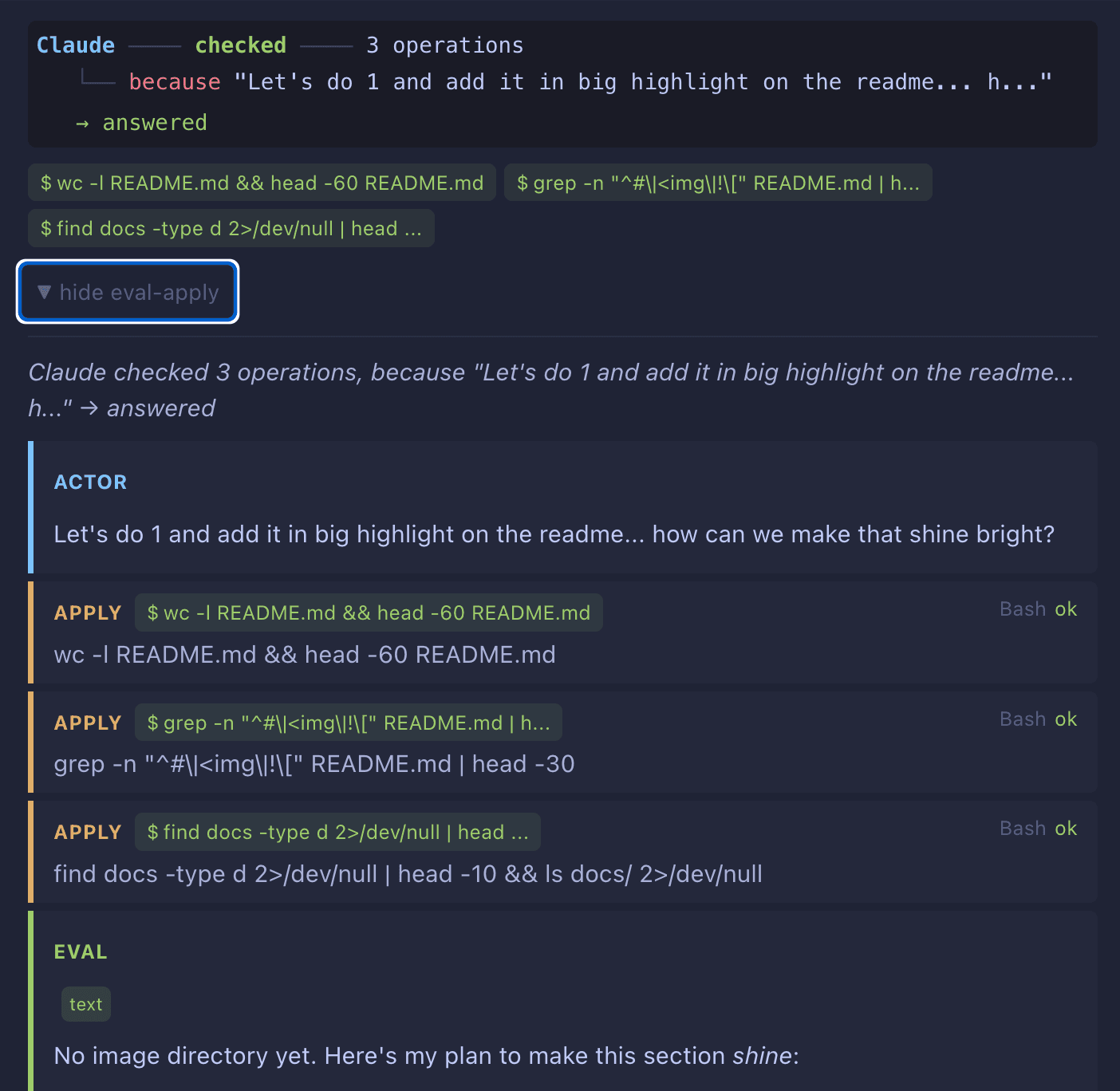 OpenStory observing its own session — recursive observability